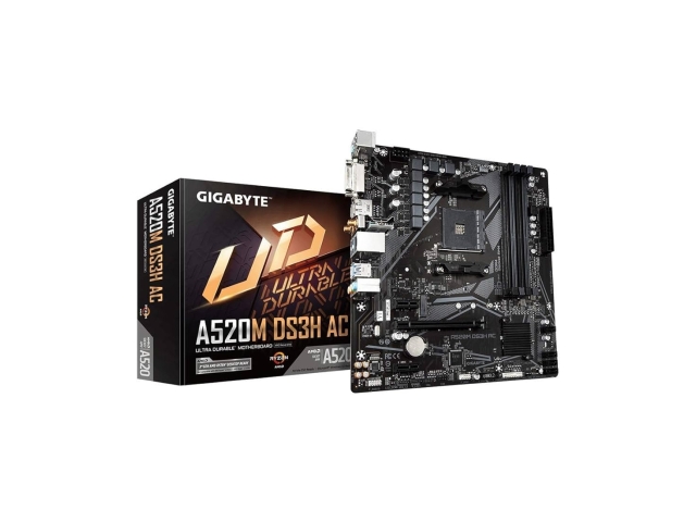 Материнская плата Gigabyte A520M DS3H AC
