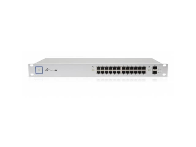 Коммутатор Ubiquiti UniFi Switch 24 port, PoE 250W US-24-250W