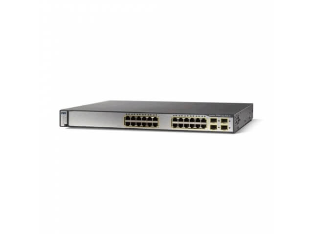 Коммутатор Cisco Catalyst 3750V2 (10/100 Mbit) WS-C3750V2-24PS-S