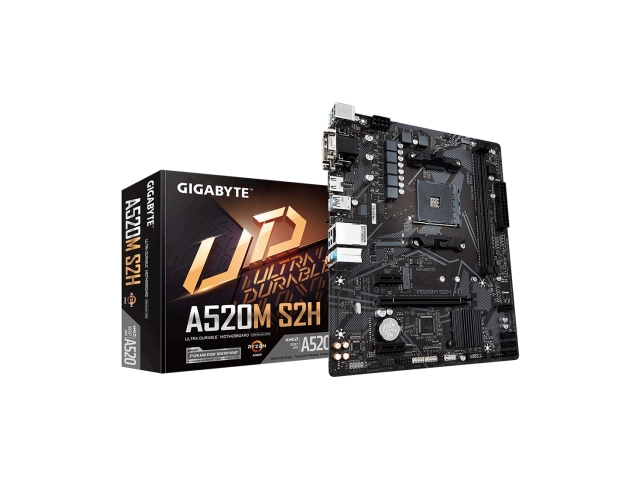 Материнская плата Gigabyte A520M S2H