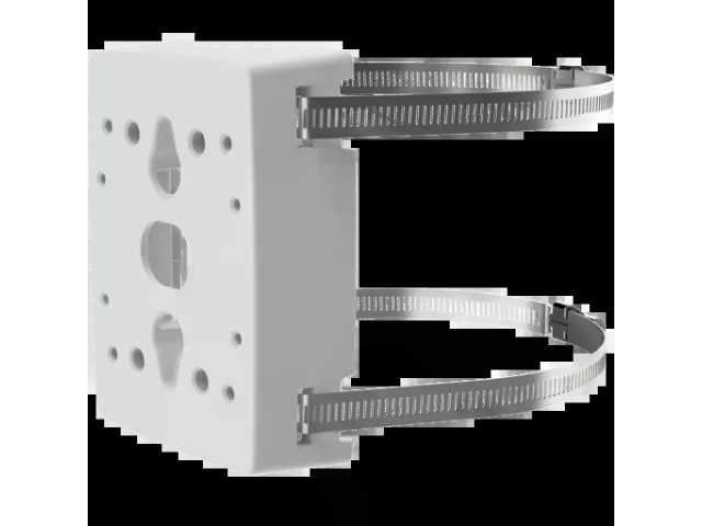 Крепление AXIS T91B47 для столба диаметром от 100 до 410 мм (4-16 дюймов) для установки внутри помещений и на улице. Включает в себя 1 пару стальных ремней AXIS длиной 1450 мм (57 дюймов).
