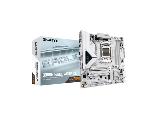 Материнская плата Gigabyte B850M EAGLE WF6E ICE