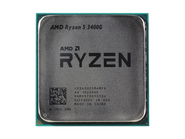 Процессор (CPU) AMD Ryzen 5 3400G 65W AM4