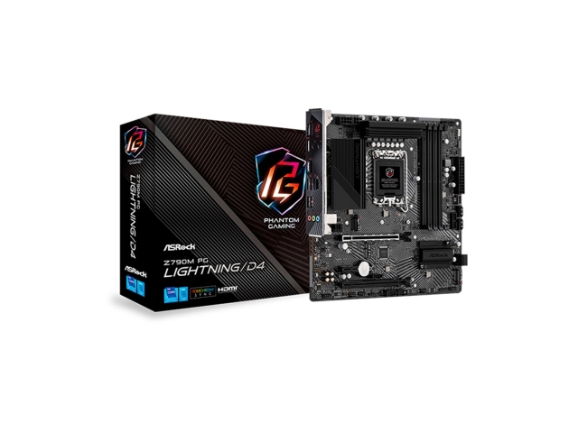 Материнская плата ASRock Z790M PG LIGHTNING/D4