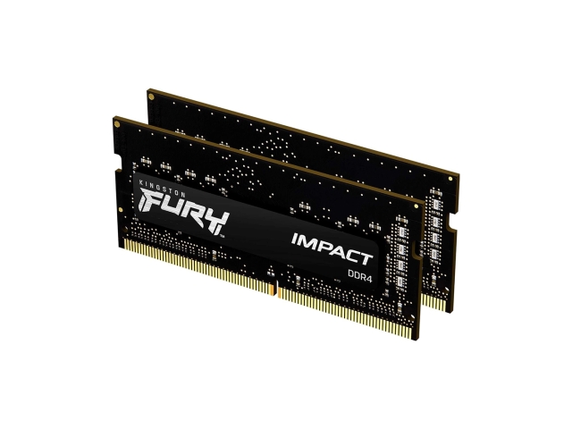 Комплект модулей памяти Kingston Fury Impact KF432S20IBK2/16 DDR4 16GB (Kit 2x8GB) 3200MHz
