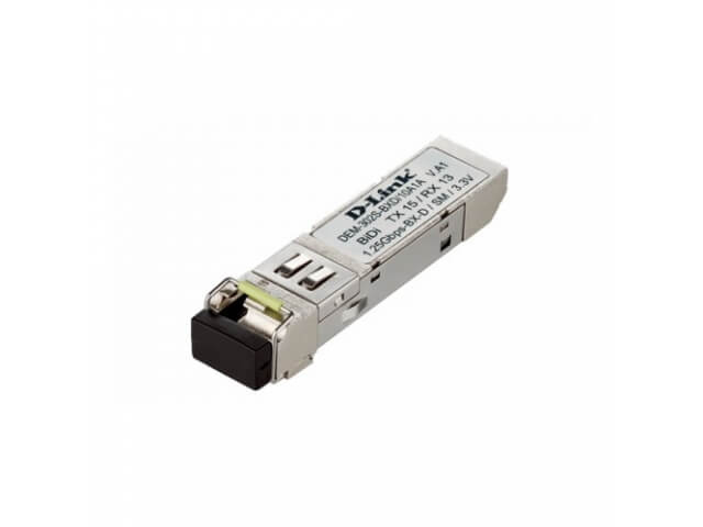 D-Link 1-port mini-GBIC 1000Base-BX SMF WDM (Bi-Directional)  (DEM-302S-BXD/10A1A)
