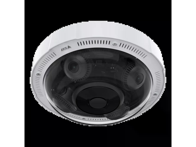 Камера AXIS P3737-PLE Panoramic предлагает 4 датчика с разрешением 5 МП и предназначена для наблюдения на 360° и 270°. Благодаря инфракрасной подсветке на 360° продукт обеспечивает отличное качество изображения круглосуточно. ARTPEC-8 с технологией DLP.