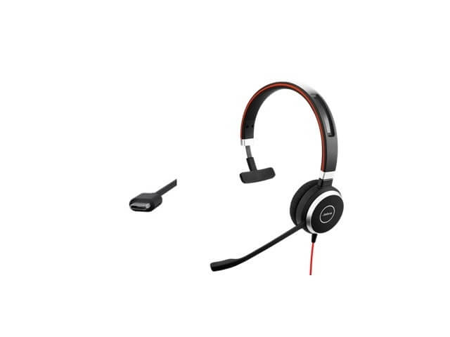 Jabra EVOLVE 40 UC, Mono, USB-C (6393-829-289)