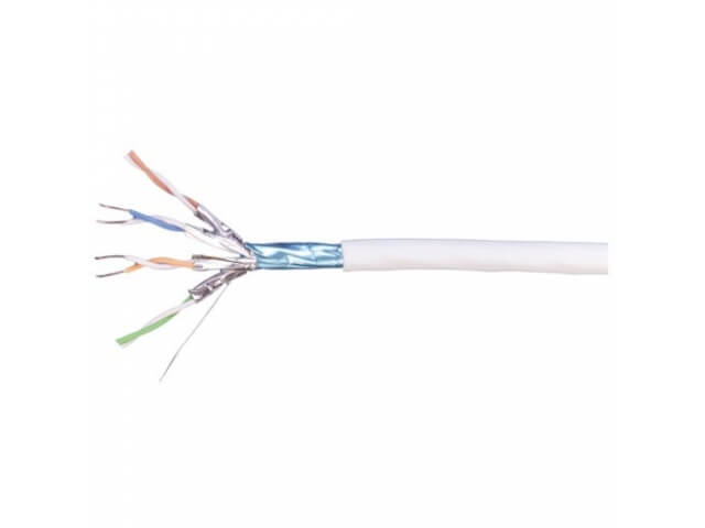 Cable NETCONNECT CS44Z3 WHT 4/23 C6A F/FTP 500M RL