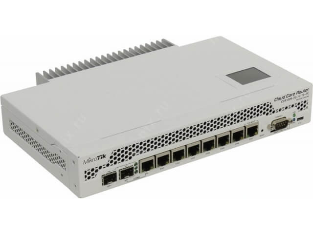 Маршрутизатор Mikrotik(CCR1009-7G-1C-1S+PC)
